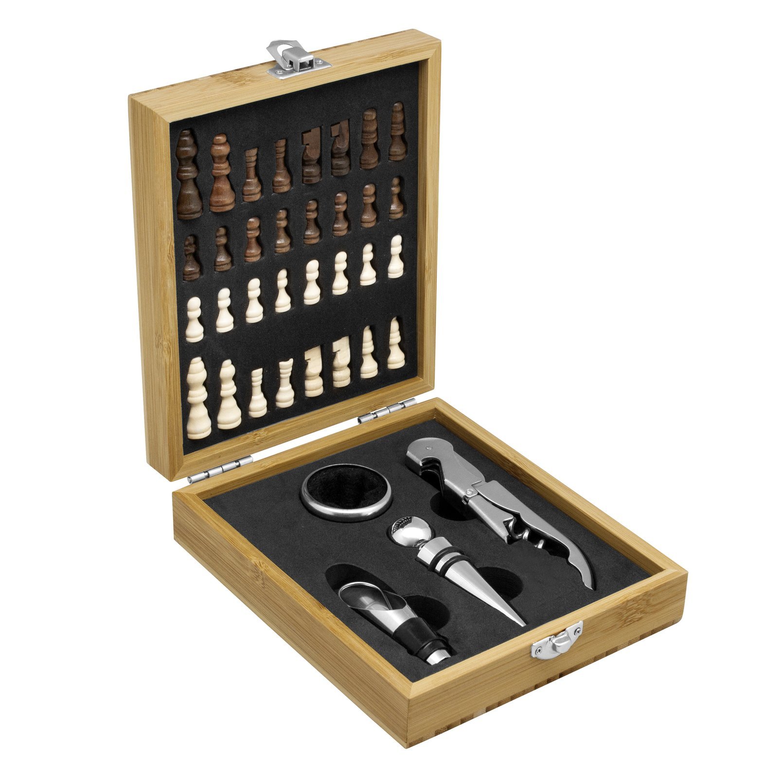 set de vino con juego de ajedrez chessy set de vino con juego de ajedrez chessy